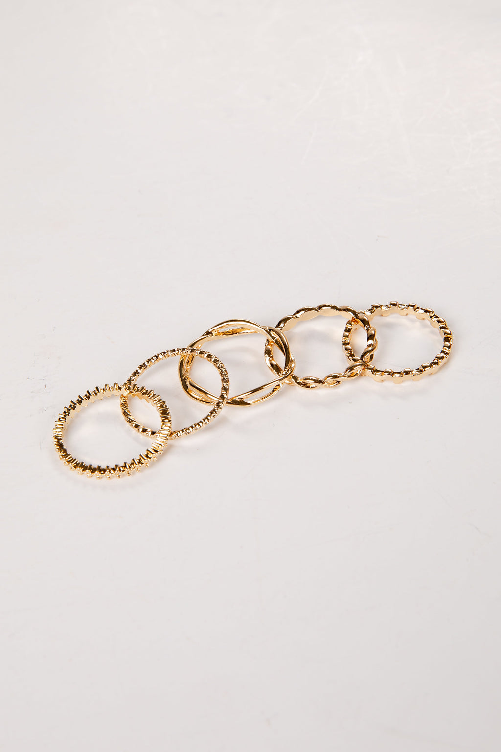 Haley Gold Ring Set