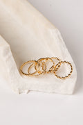 Haley Gold Ring Set